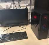 Ігровий ПК GTX1660 + монітор MSI G241