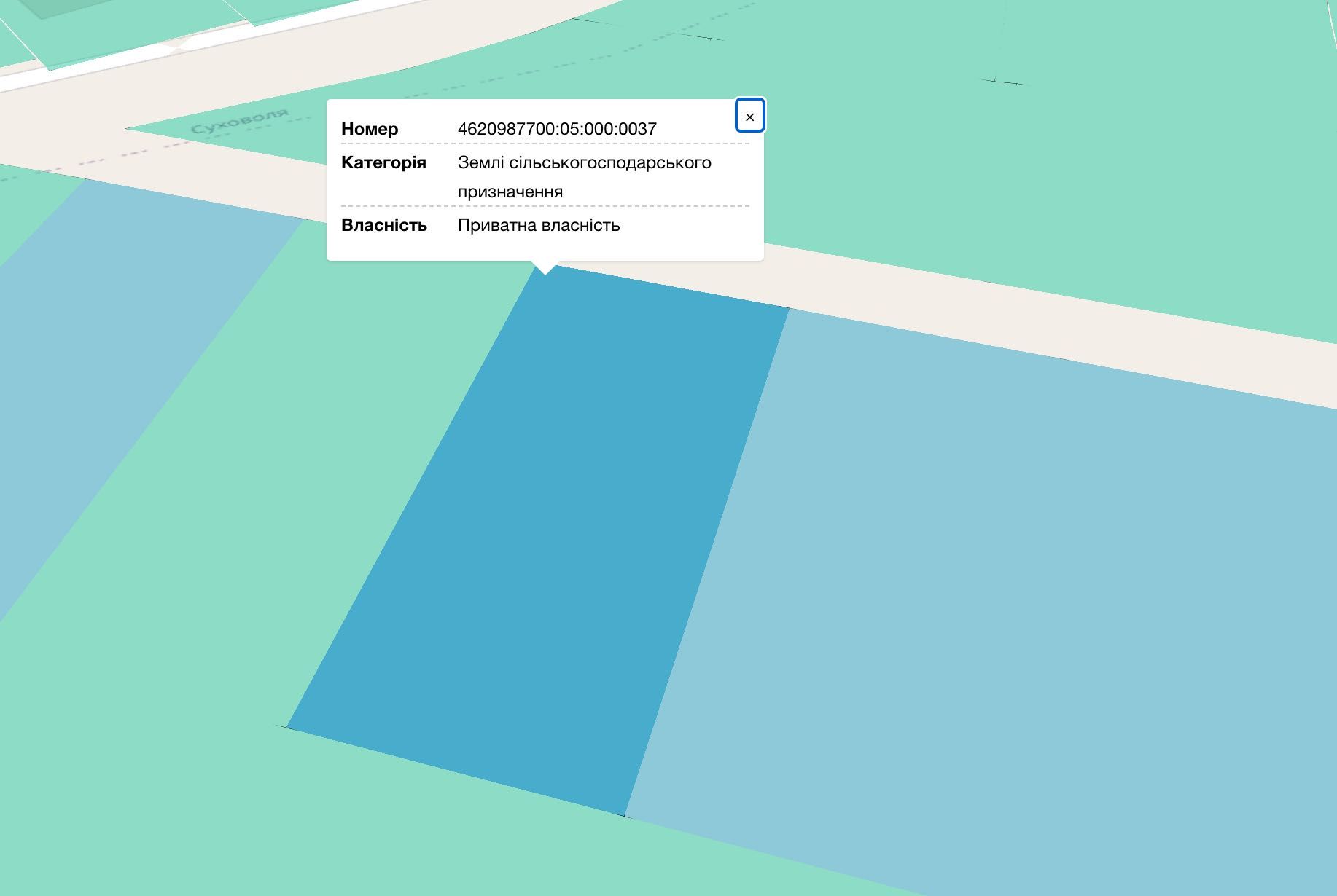 Продаж земельної ділянки в Суховолі (0,1 га)
