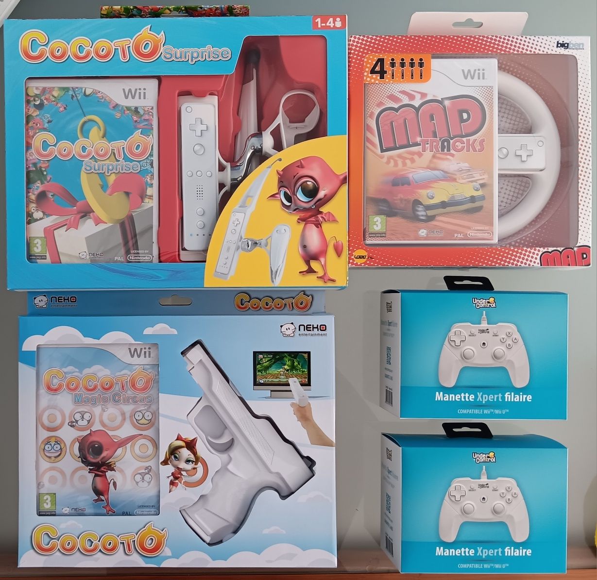 PROMOÇÃO Vários Conjuntos Nintendo Wii NOVOS