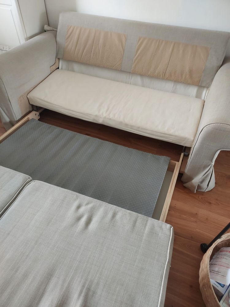 Evertsberg Sofa 2-osobowa rozkladana z pojemnikiem na posciel