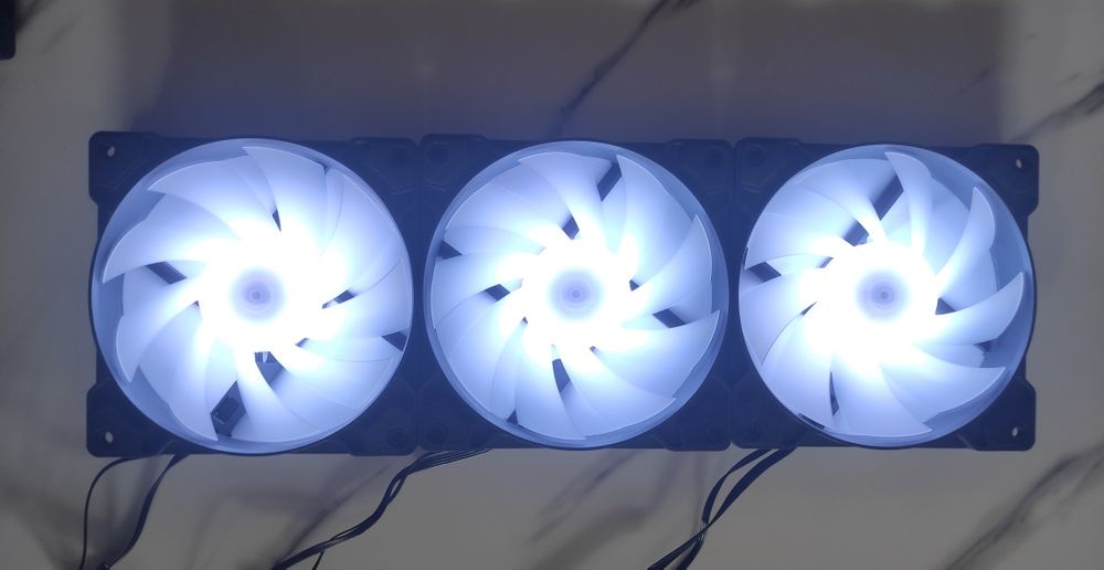Кулер 120mm ARGB вентилятор корпусний