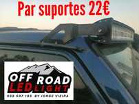 Suportes para barra led