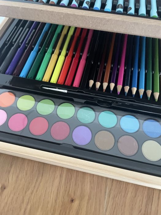 Kit de criança estojo de pintura