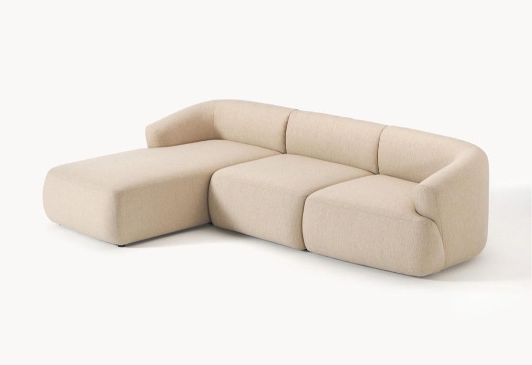 Sofa modułowa Sofia lewostronna Westwing Collection