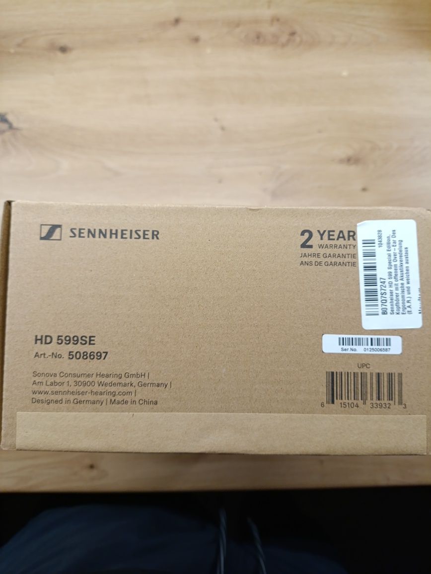 Słuchawki wokółuszne Sennheiser HD 599 SE