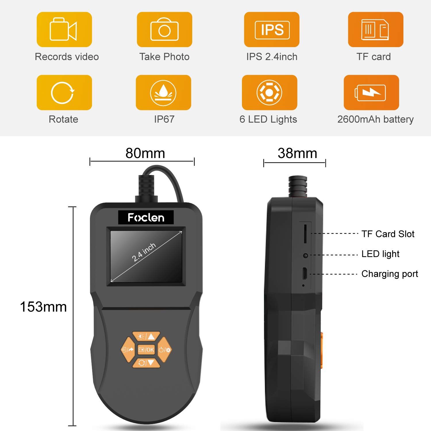 Foclen fo127 endoscope