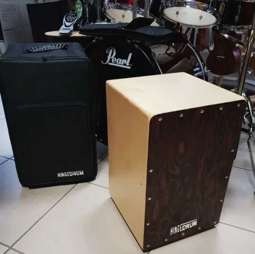 *Hingedrum + оригинальный кофр. (кахон, cajon, барабан)