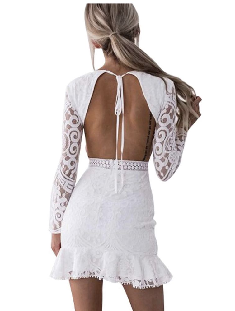 Biała suknia - koronka
