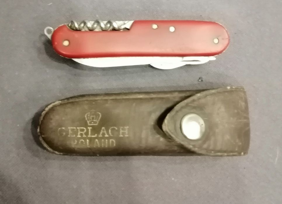 Stary Kolekcjonerski scyzoryk Gerlach