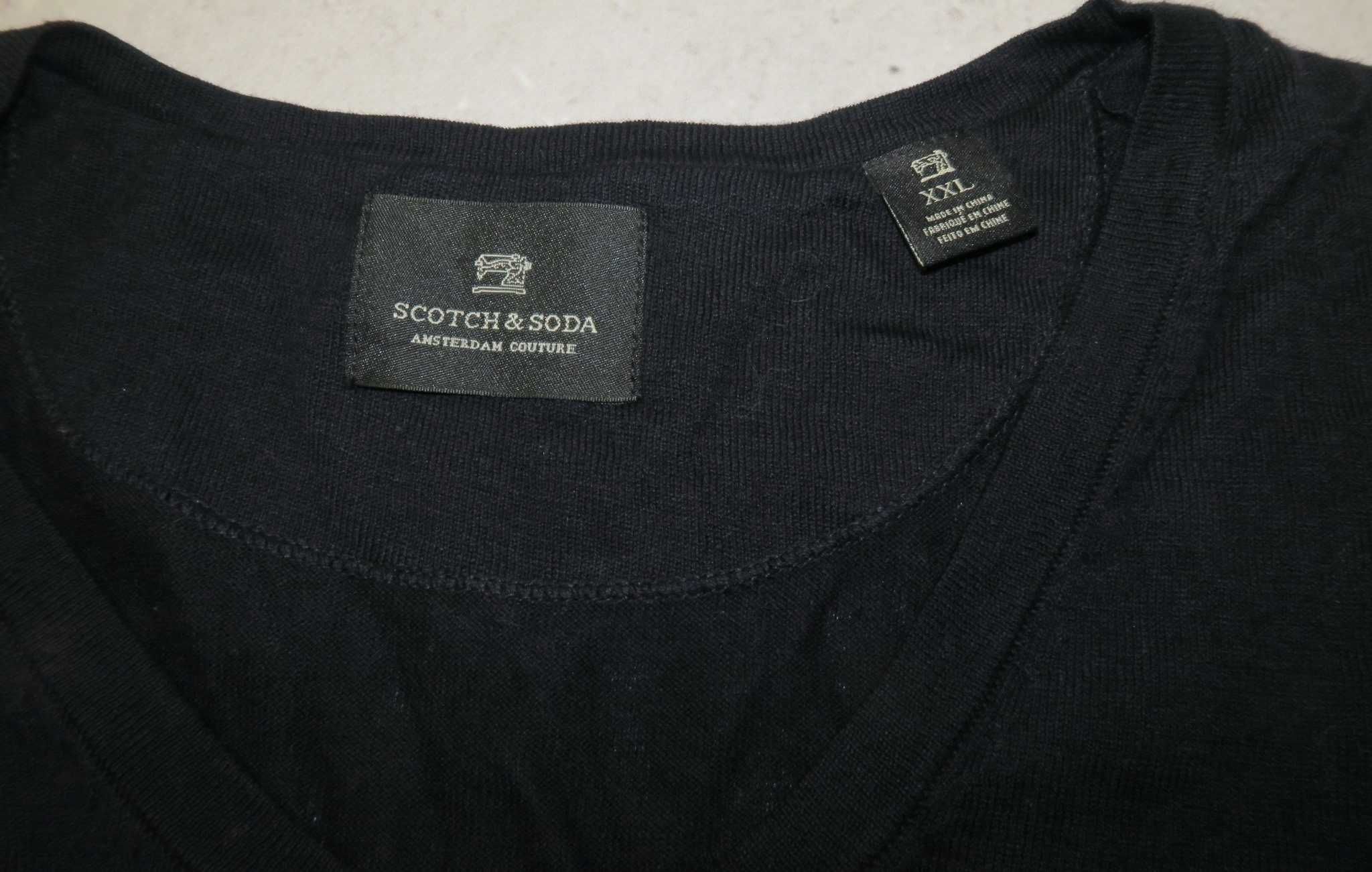 Scotch&Soda cienki sweter bawełniany XL