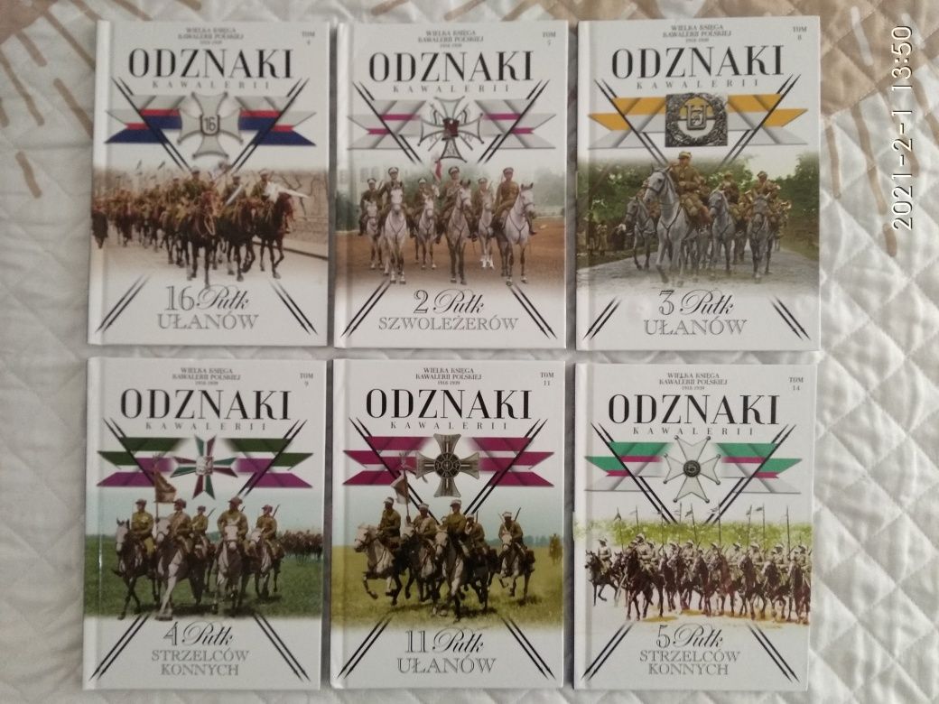 Książka "Odznaki Kawalerii"  II RP