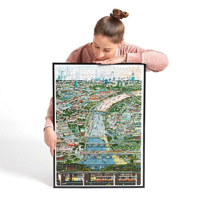 CZUCZU PUZZLOVE Miasto Warszawa 1000 elementów CZU CZU
