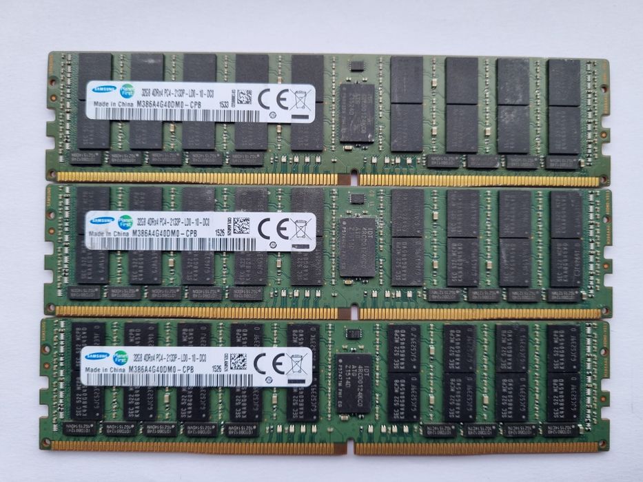 Серверная память 32Gb 16Gb DDR4 PC-2666V PC4-2400T PC4-2133P ECC REG