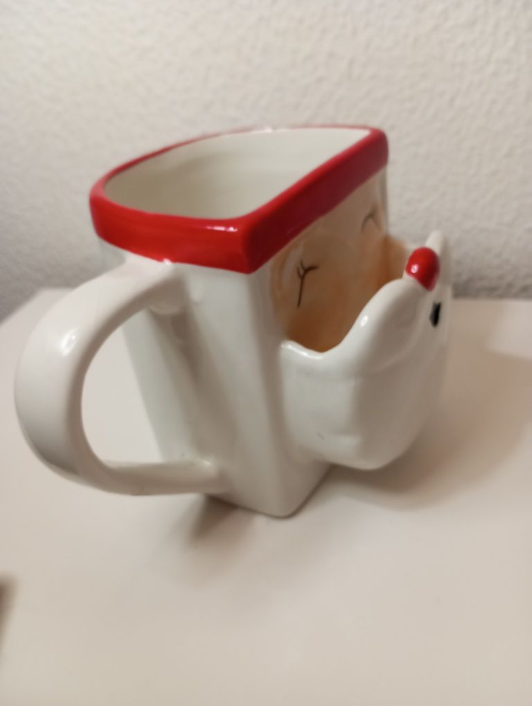 Caneca natal cerâmica