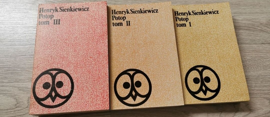 Potop Henryk Sienkiewicz
3 tomy w cenie