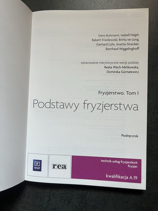 Podrecznik podstawy fryzjerstwa