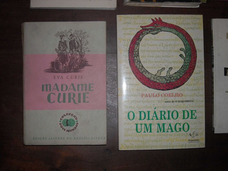 Livros diversos Caldwell, Breton, Gil Vicente, Moravia, Curie, Coelho