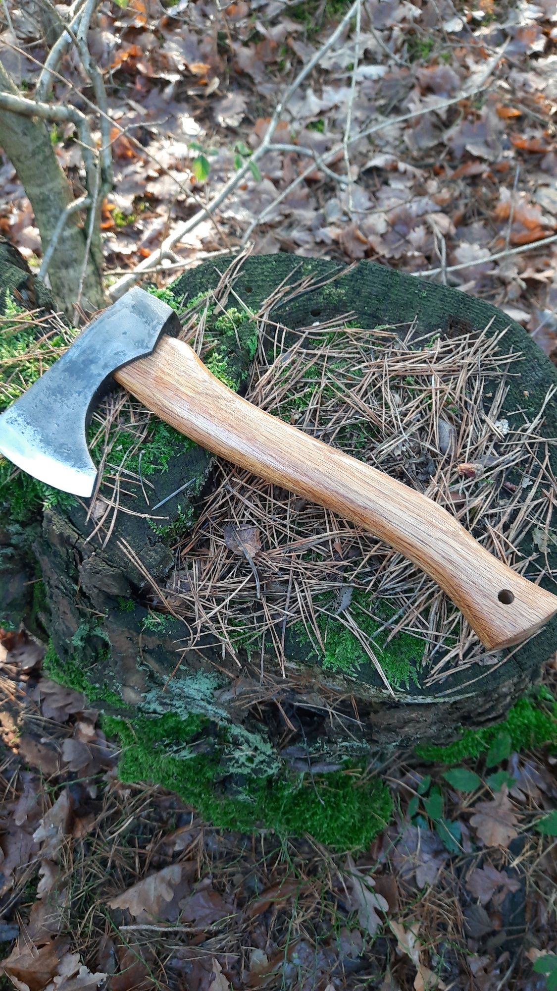 Siekiera,nóż,kuksa Zestaw do buschcraftu