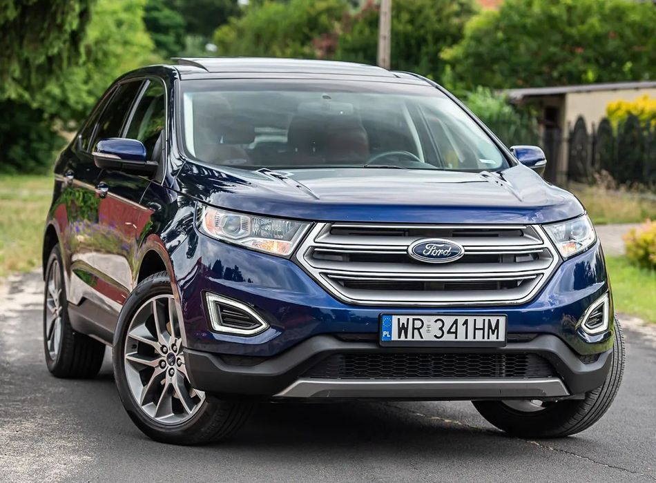 Ford Edge 3.5i 285KM Skóra Panorama Wentylowane Grzane Fotele x4 Kamera Tempomat