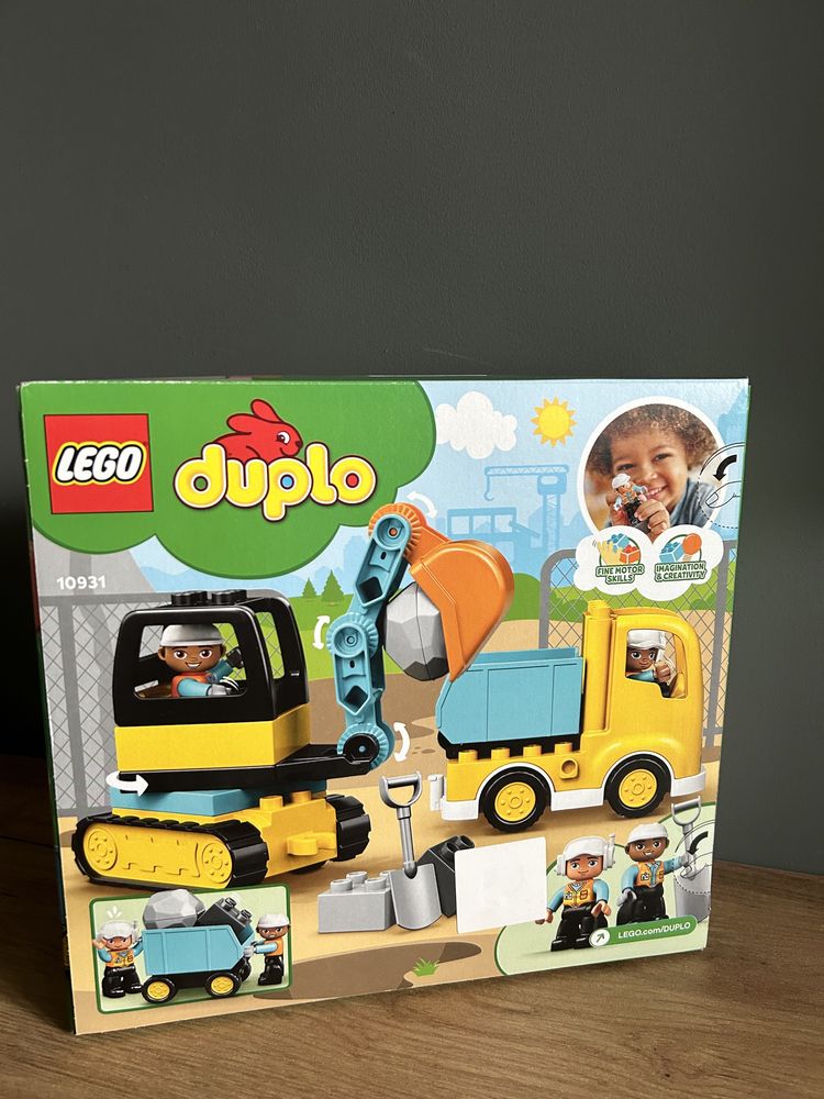 LEGO Конструктор DUPLO Вантажівка і гусеничний екскаватор