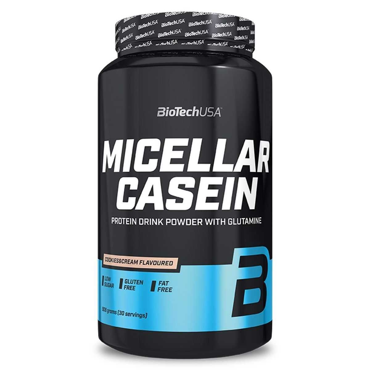 Протеин Micellar Casein 908 гр. BioTech USA  Клубника 26/10/2026