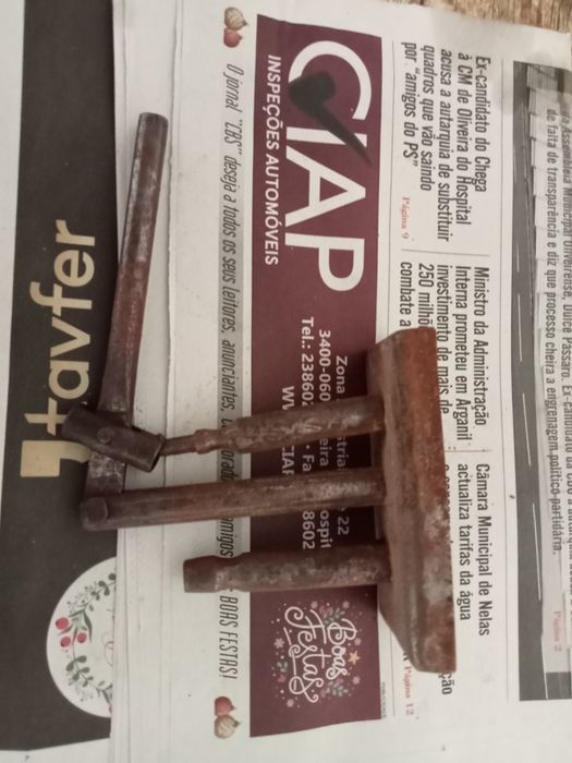 Antigo carregador de cartuchos