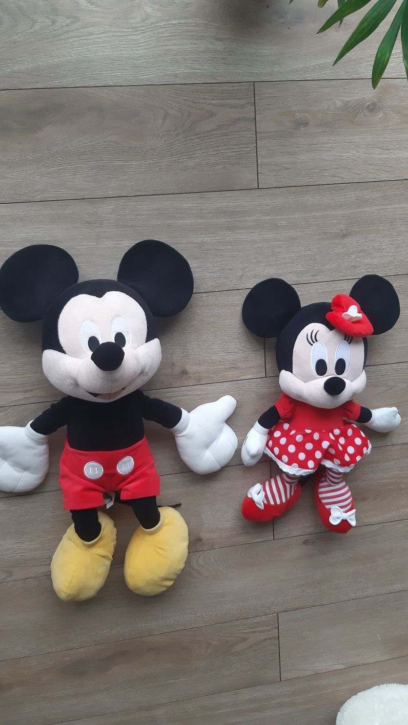 Duże maskotki para Myszka Mickey i Minnie Disney