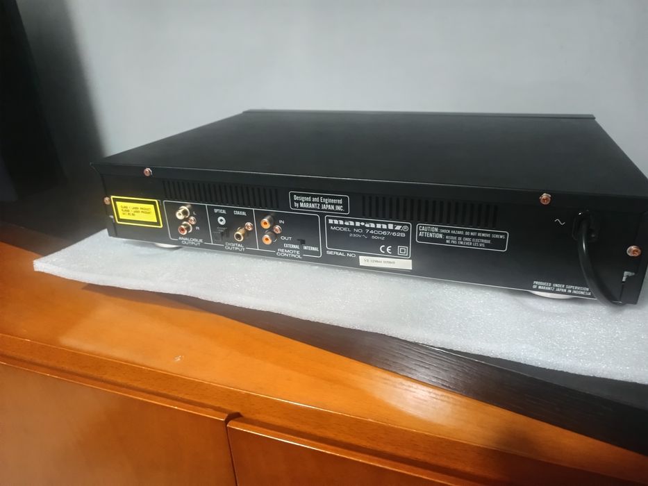 Leitor de cd Marantz CD 67 Mkii SE