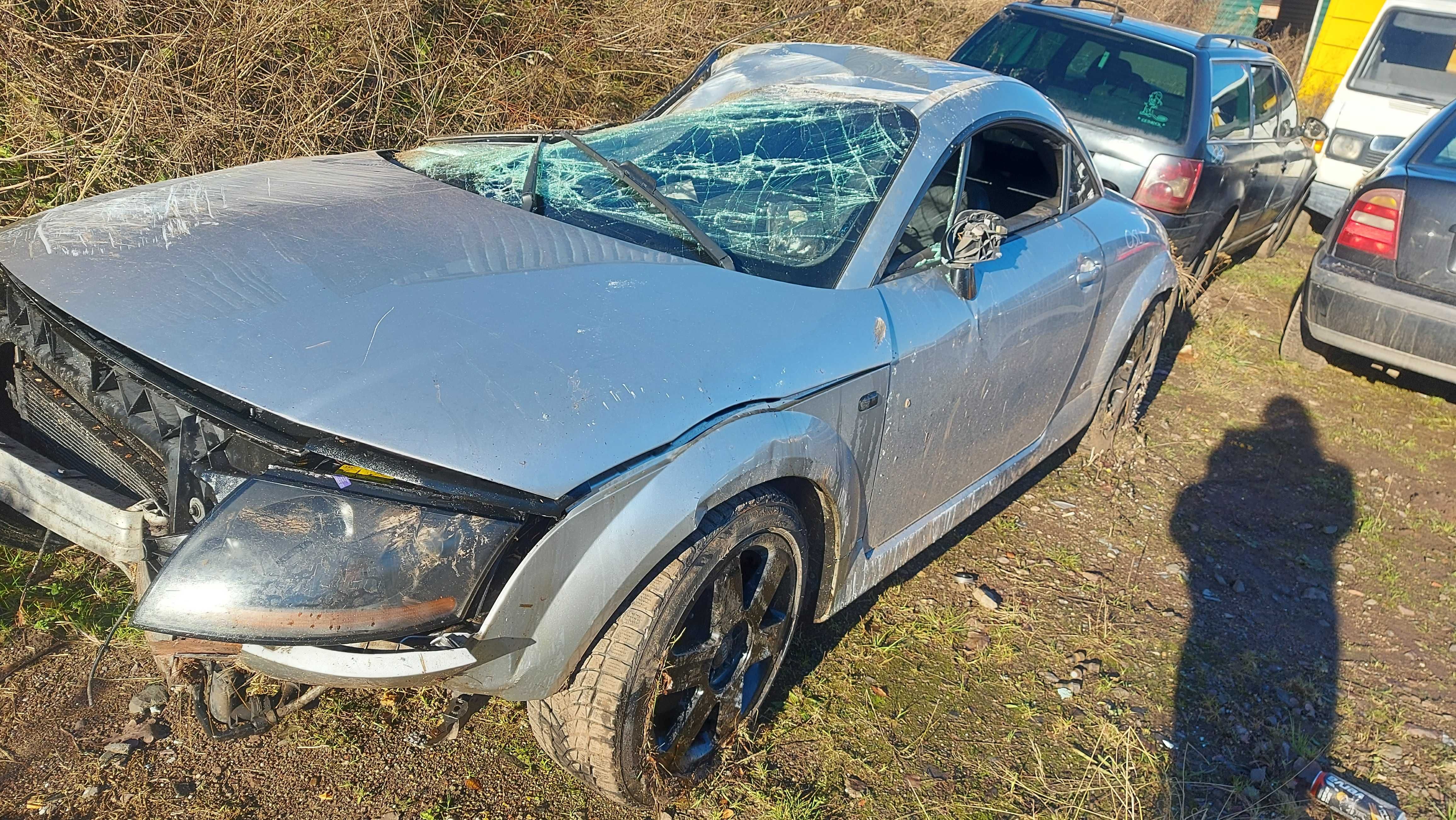 Audi TT fotele kanapa czarna skóra komplet FV części/dostawa