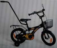 Czarny rower veloz bmx 14 cali