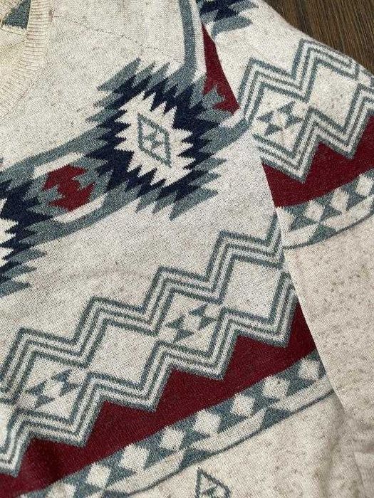 Джемпер, свитерок с ацтекским принтом