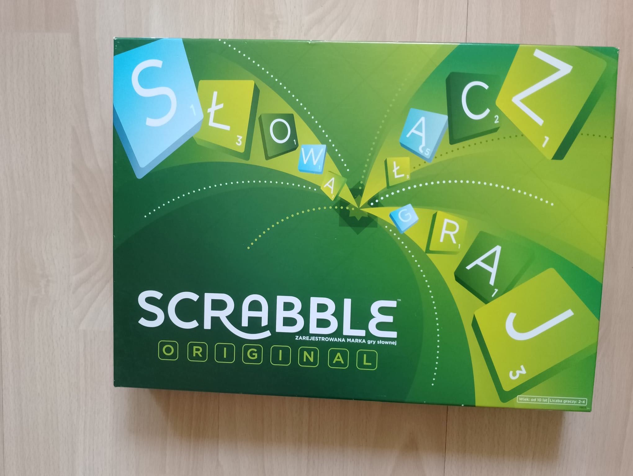 Scrabble praktycznie jak nowa