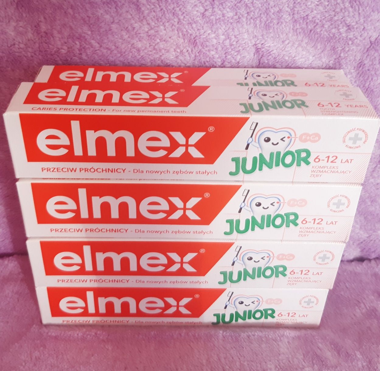 Pasta do zębów ELMEX JUNIOR 6-12 lat.