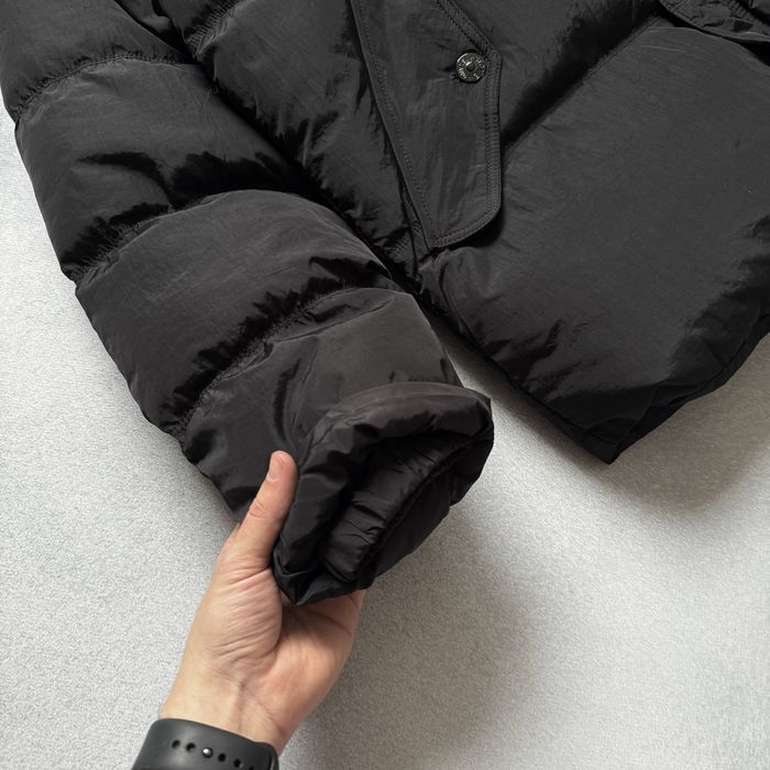 Пуховик Stone Island Nylon Puffer Куртка Зимняя Стон Айленд Черная