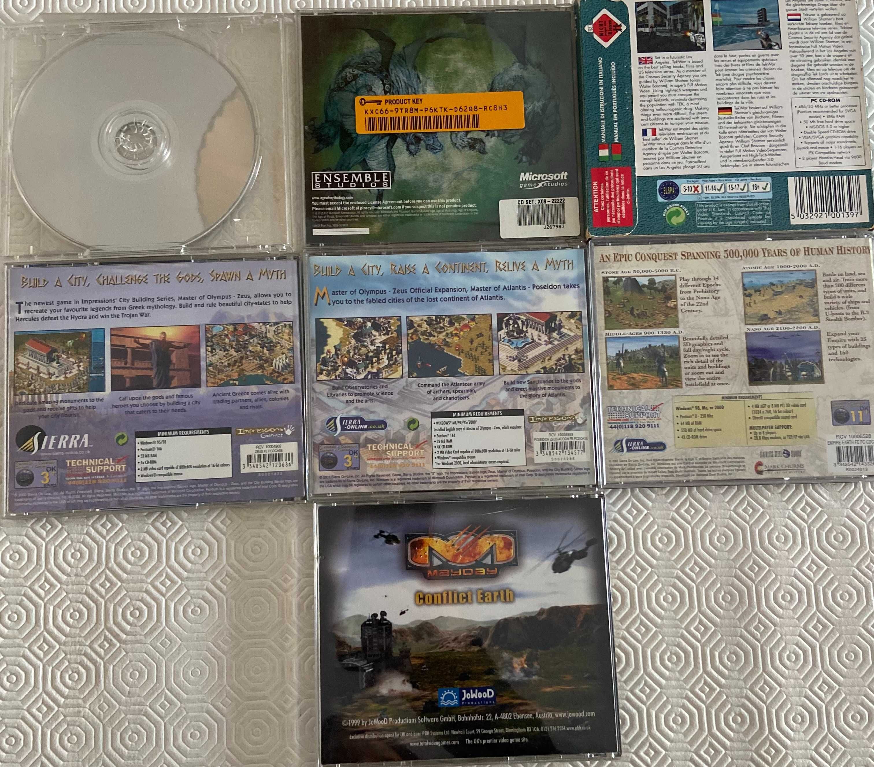 Jogos de CD-ROM PC