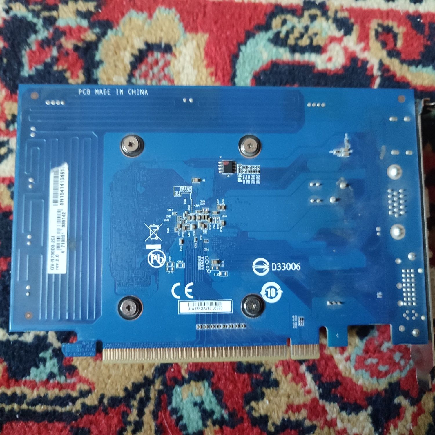 Відеокарта GT 730 2GB GDDR3