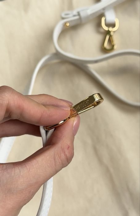 Сумочка Jacquemus біла ориг