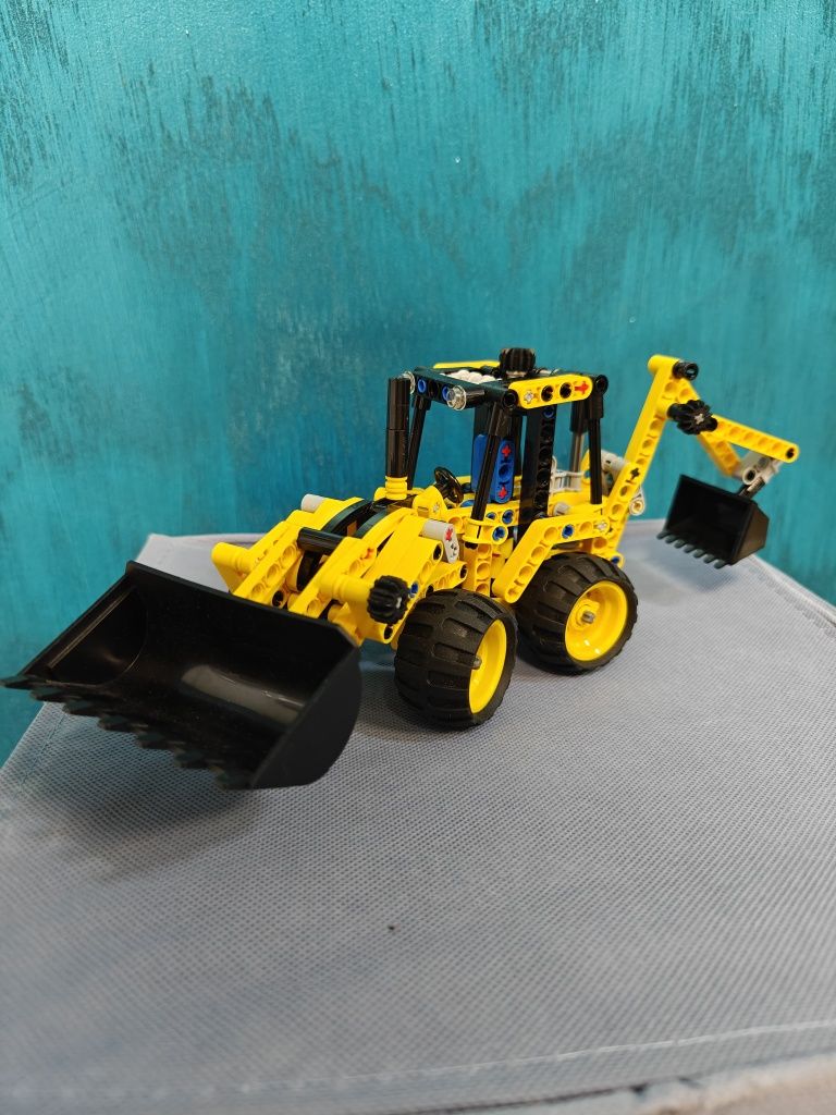 Lego technic 42004 koparko ładowarka