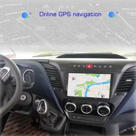 Radio android 12 Iveco Daily 13-21r gps wifi bluetooth