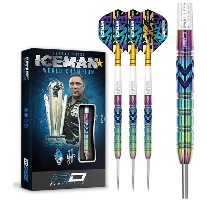 Gerwyn  Price Iceman Red dragon 23 gr. 90% wolframu