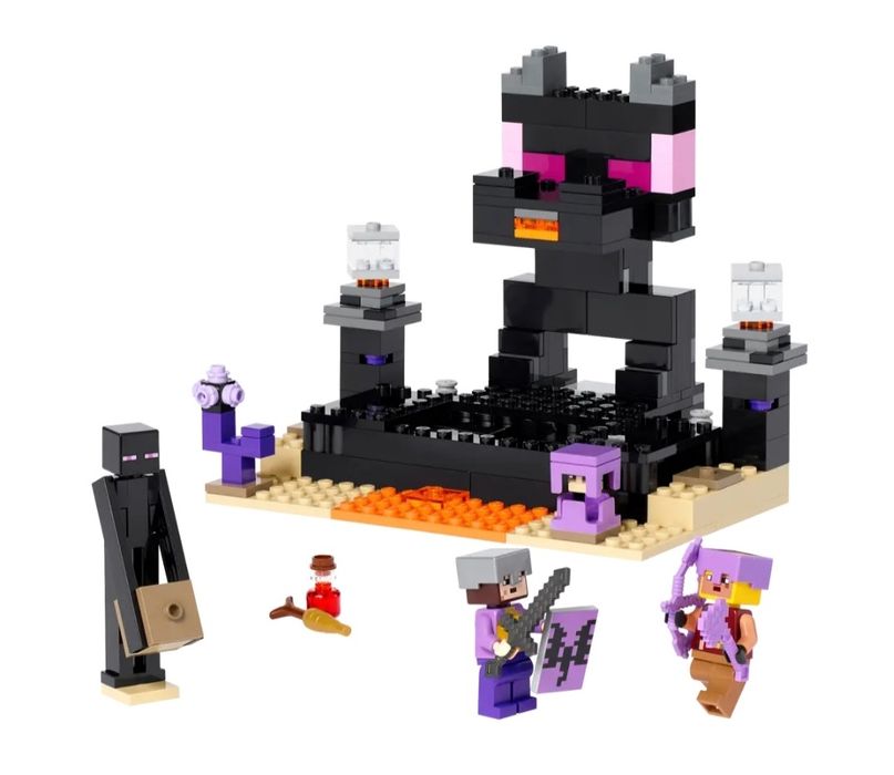 НОВИЙ лего Майнкрафт 21242 Арена Краю ендермен lego Minecraft