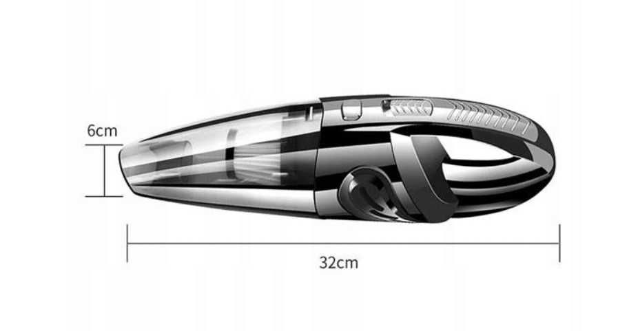 Odkurzacz samochodowy bezprzewodowy ręczny