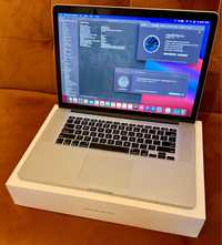 MacBook Pro A1398/2014/i7/2.2GHz/16GB/512GB/15.4/nowa bateria/GRATISY