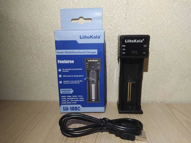 Новые зарядные устройства LiitoKala Lii-100С с функцией Power Bank