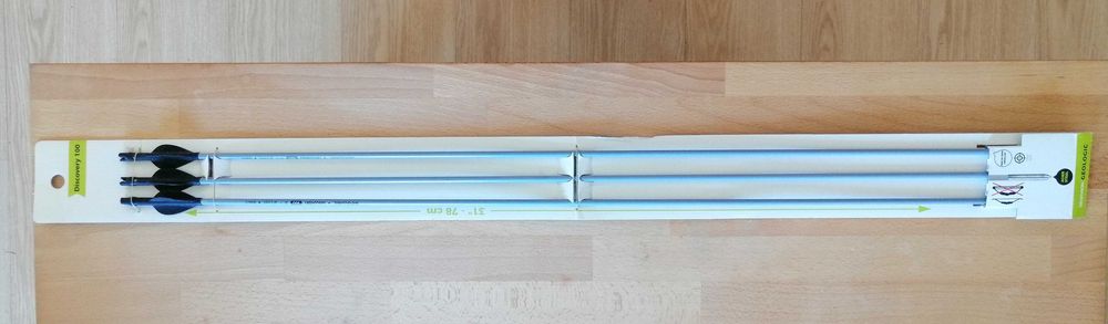 Conjunto 3 setas Geologic Discovery 100 31" 78 cm - estado novo