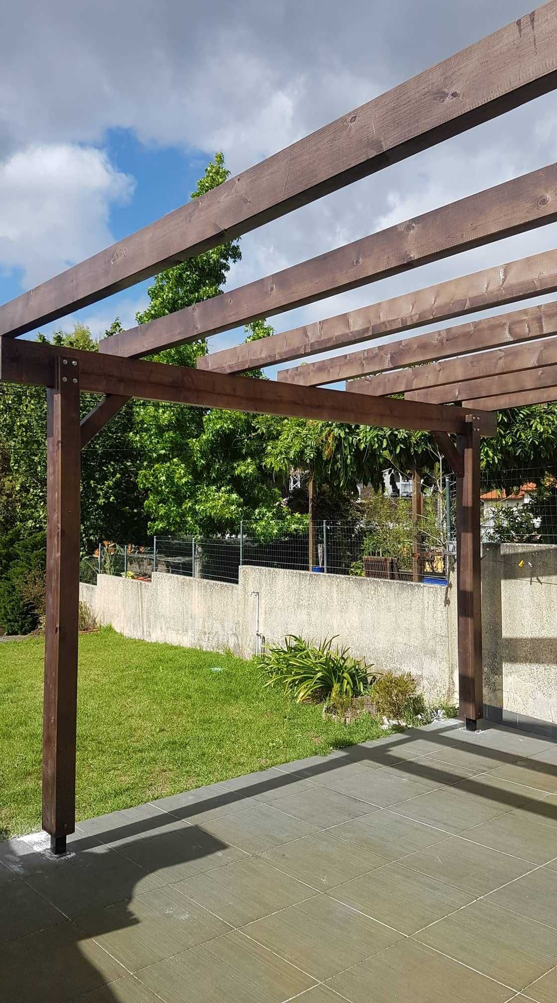 pergola em madeira - Madeira&Conforto - prg.6