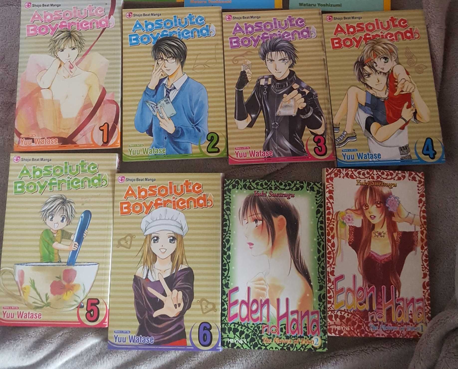 Absolute Boyfriend tomy 1-6 (+2) manga po angielsku anime