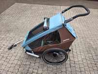 Przyczepka rowerowa Croozer Kid Plus for 1  (3 w 1, led, amortyzacja)