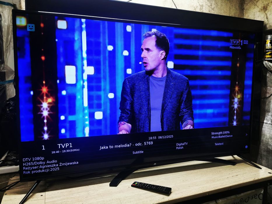 65" 4k dvbt2 hevc telewizor led 2019r konsola OKAZJA