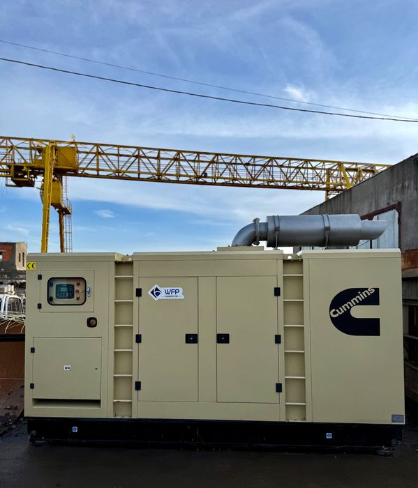 Промисловий Дизельний ГЕНЕРАТОР Cummins WP550C, потужністю 400кВт.